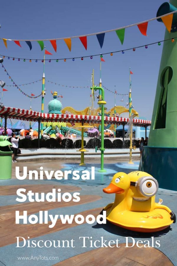 Universal Studios Hollywood Discount Tickets 2024 Any Tots