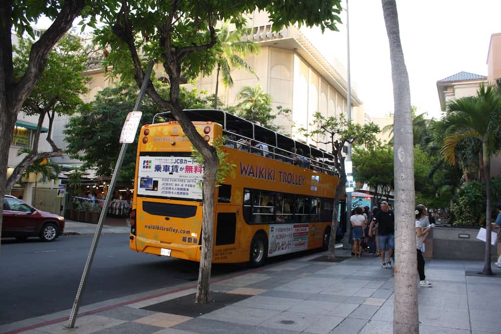 Waikiki Trolley Hop-On-Hop-Off tour