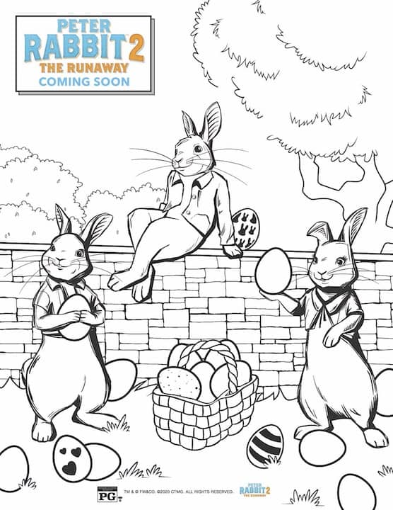 Peter Rabbit Coloring