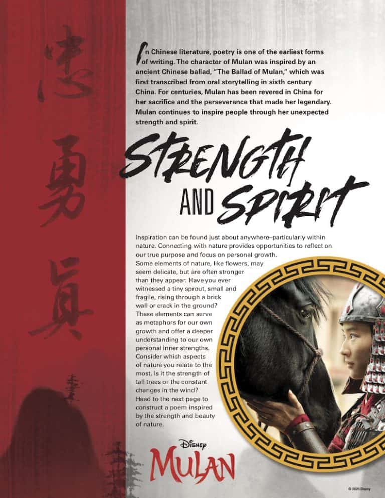 Mulan Free Printable Activity Sheets + Giveaway - Any Tots