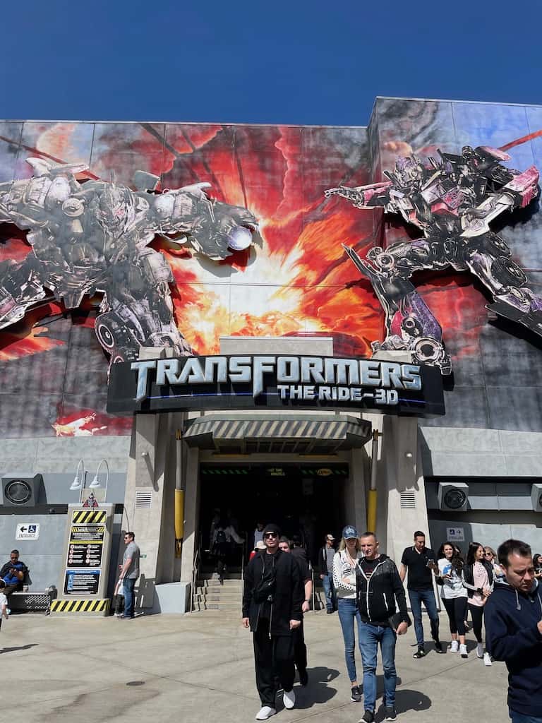 Transformers: The Ride-3D at Universal Studios Hollywood
