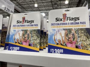 Six Flags Tickets Costco