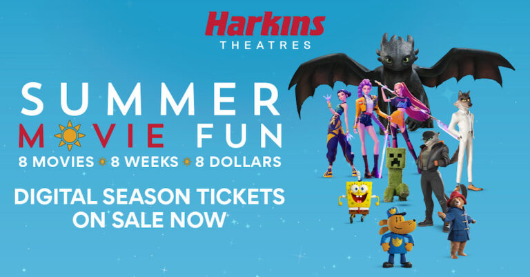 Harkins Summer Movie Fun Schedule