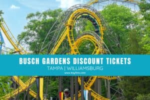 Busch Gardens Discount Tickets