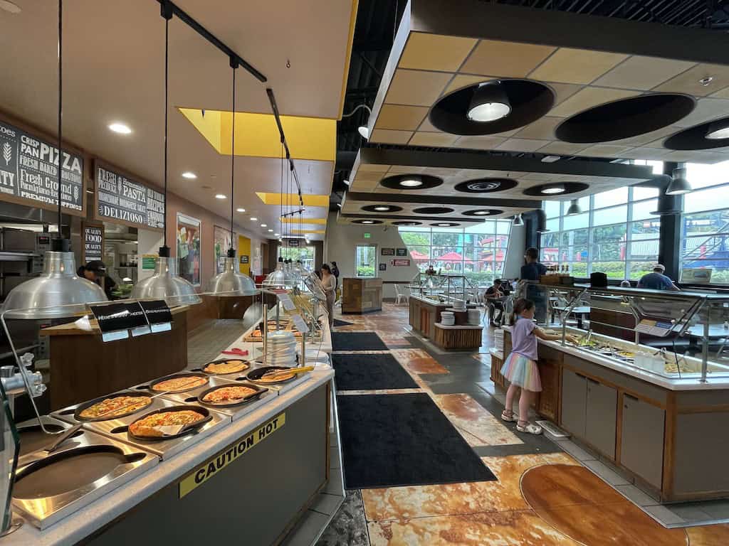Legoland Buffet Food Options and Pricing